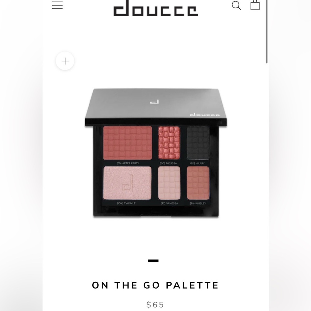 Doucce Eyeshadow Palette The Go Makeup Palettes - Picture 4 of 6